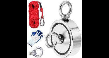DailySupplies® Magneetvissen Starterspakket - Magneetdetectors Kinderen en Volwassenen - Zilver