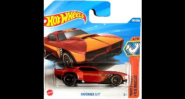 HOT WHEELS RAVENGER S/T ORANGE 207/250 HW MUSCLE MANIA 4/10 SHORT CARD 2025