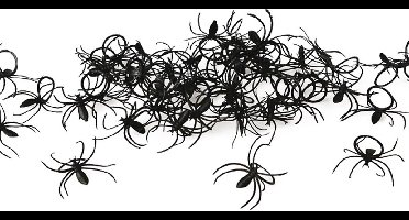 ATOSA - 50 Halloween spinnen ringen
