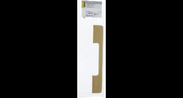 Starx Meubelgreep - 10 x 25 x 128 mm - Goud - Inclusief Schroeven voor Bevestiging - Geschikt voor Kasten, Laden en Deuren - Gewicht 50 Gram - Per Stuk in Zak Verpakt