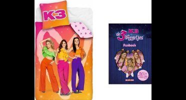 K3 Voordeelset Dekbedovertrek Hanne, Marthe en Julia en Fanboek