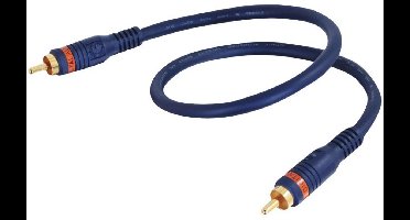 0.5m RCA naar S/PDIF Digitale Audio Coaxkabel voor Surround Sound Systemen, DJ Controllers, Home Theater en Gaming Consoles