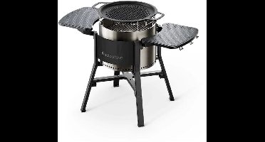 Solo Stove Bonfire kookstation, inclusief rooster en grillplaat zwart