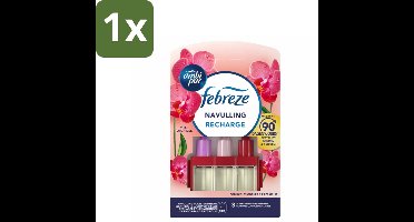 1 x Ambi Pur 3volution Thai Orchidee Navulling 20 ml - Thai Orchidee Geur - Luchtverfrisser Navulling - 3Volution Geurwisseling - Rustgevende Geur - Geurverspreiding