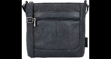 Beagles Benidorm Schoudertas - Crossbody - Dames - Tas - Klassiek - Praktisch - Leren Dames Tas - Blauw