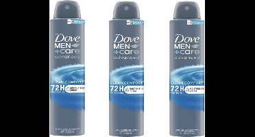 Dove - Deodorant - Clean Comfort - 150ml x 3