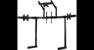 Next Level Racing - Elite Free Standing Quad Monitor Stand - Black