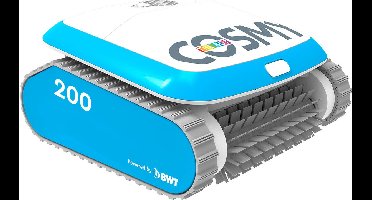 Cosmy 200 Zwembadrobot - Bodem, wanden, waterlijn & App - Bodemzuiger - Zwembad stofzuiger - Zwembadzuiger