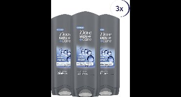 Dove Men Cool Fresh Douchegel - 3 x 250ml - Voordeelverpakking