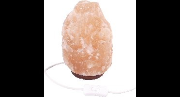 Zoutlamp 8 tot 10kg - Himalayazout / Zoutsteen (Haliet) - c.a. 32x17cm