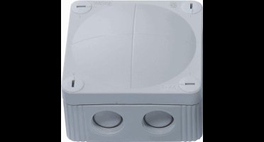 Wiska Kunststof kabeldoos 85x85mm met membraan met 3X wartel KV16 - 10060408