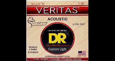 DR Strings VTA-11 Veritas Akoestische Gitaarsnaren (11-50)