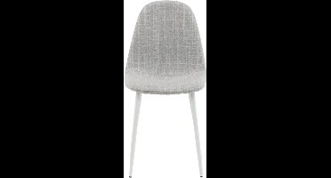 Venture-Home-Eetkamerstoelen-2-st-Polar-polyester-grijs-en-wit