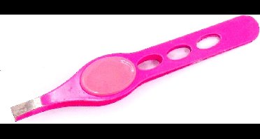 Pincet met drukpunten roze
