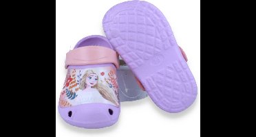Frozen Meisjes Clog | Paars | Maat: 28