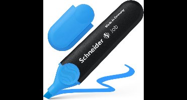 Schneider markeerstift - Job 150 - blauw - tekstmarker - markeerstift - S-1503