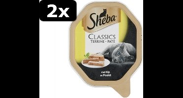 2x SHEBA ALU PATE MET KIP 22X85GR