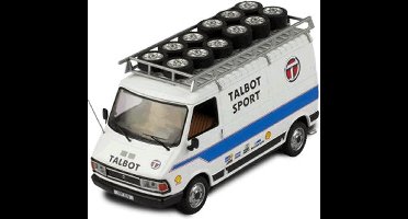 Ixo miniatuur auto schaal 1:43 - Citroen C35 service bus Talbot Sport rallye team