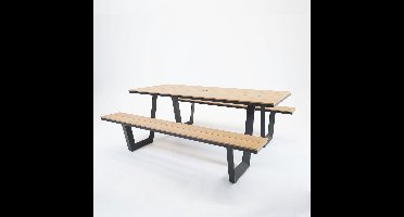 Vita Massa rechthoekige picknicktafel