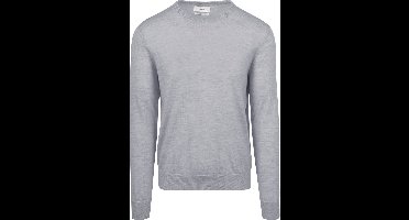 King Essentials The John Pullover Merino Grijs - Maat XL - Heren - Pullovers