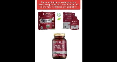 Bioxcin Forte Intesieve Anti-Haaruitval Kuur (60 x Tablet 500 mg +1 X Shampoo 300 ml + 3 x 50 ml Serum) - haarverzorging - haar behandeling - haaruitval - Anti-Haaruival
