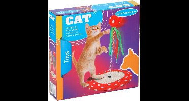 AniQare Katten Speelset (assorti geleverd) - Katten speelgoed - Poezen speelgoed - Kat - Poes