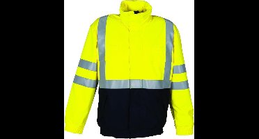 Havep 50015 Pilotjack Marine/Fluo Geel maat XXL