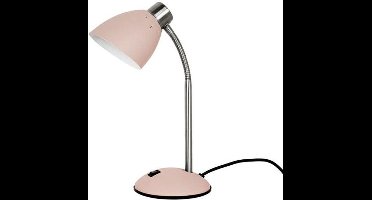 Leitmotiv Tafellamp - Bureaulamp Dorm mat roze - metaal