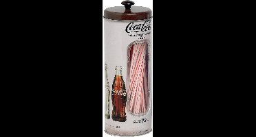 Cosy & Trendy Coca Cola Doos Voor Rietjes - Ø 8.5 cm x 23 cm