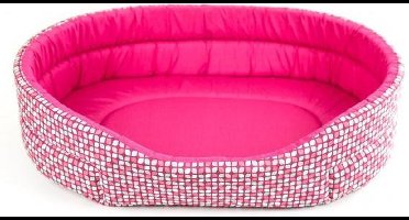 Hondenmand classic roze 65 cm