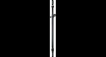 König & Meyer 21366 tussenbuis Ring Lock H: 950/1370 mm, zwart - Tussenpaal