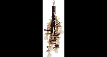 Beeztees houten vogelspeeltje Balto 47 cm