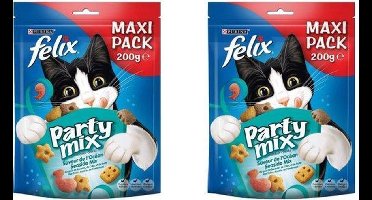 Felix Party mix Seaside 2x 200g (verpakt per 2) Kattenvoer