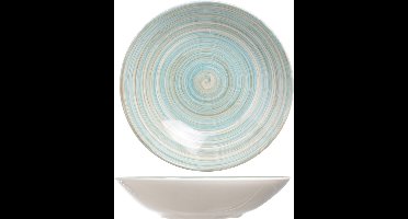 Cosy & Trendy Turbolino Diep Bord - Ø 21 cm - Blauw - Set-6