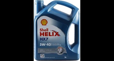 SHELL HELIX HX7 5W-40 5 Liter
