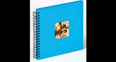 Walther SA-108-U Fun - Spiraal album - Formaat 26 x 25 cm - Oceaanblauw
