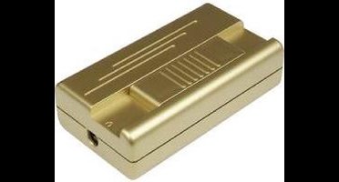 Ehmann 2551C0100 Snoerdimmer Goud Schakelvermogen (min.) 20 W Schakelvermogen (max.) 400 W 1 stuk(s)