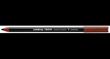 Color pennen Edding 1300-07 bruin