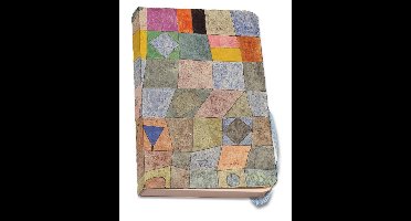 Bekking & Blitz - Notitieboek A5, - Zachte kaft - Met elastieken band - Voorzien van opbergvak - Kunst - Freundliches Spiel - Paul Klee - Staatliche Museen zu Berlin