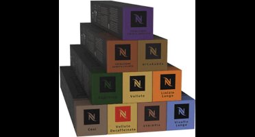 Nespresso Mild pakket - Koffie cups 100 capsules