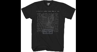 Nine Inch Nails - Head Like A Hole Heren Tshirt - L - Zwart
