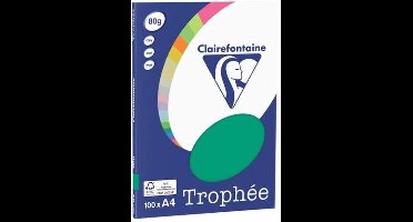 Clairefontaine Trophée - Dennen Groen - kopieerpapier- A4 80 gram - 100 vellen