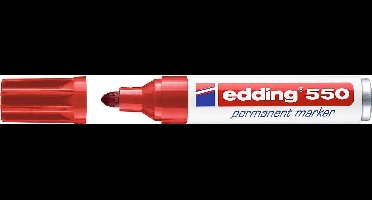 Edding 550 Permanent Marker - 002 Rood