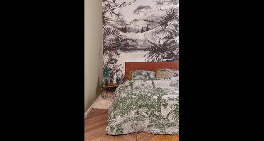 At Home by BeddingHouse Tour du Monde dekbedovertrek - Eenpersoons - 140x200/220 - Zand