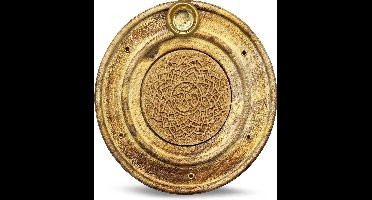 Houten Wierookhouder Kegelwierook brander Kroon Chakra 10 cm