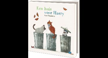 Kaartenmapje met env, vierkant: Een huis voor Harry, Leo Timmers