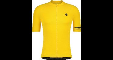 AGU Solid Fietsshirt Trend Heren - Geel - M
