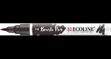 Talens Ecoline brush pen - 718 Warmgrijs