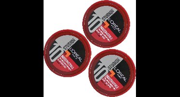 Loreal Paris Studio Line Indestructible Haar Gel Tripple Pack - 3 x 150 ml