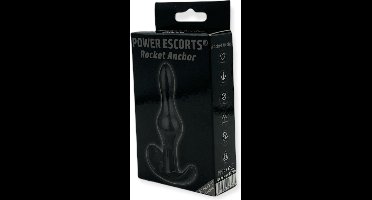 Power Escorts - Rocket Anchor Plug - Anale Plug - Super flexibele Buttplug - gave Cadeaubox - ideaal om te geven of te ontvangen - BR276